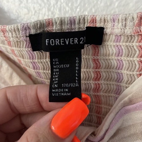 Forever 21 striped midi dress - Picture 4 of 12